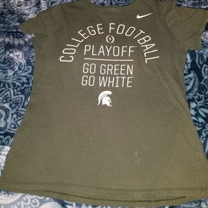 🧡 B2G1 EUC women's Spartans Michigan State University MSU shirt